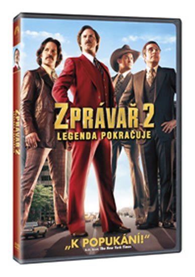 Levně Zprávař 2 - Legenda pokračuje DVD
