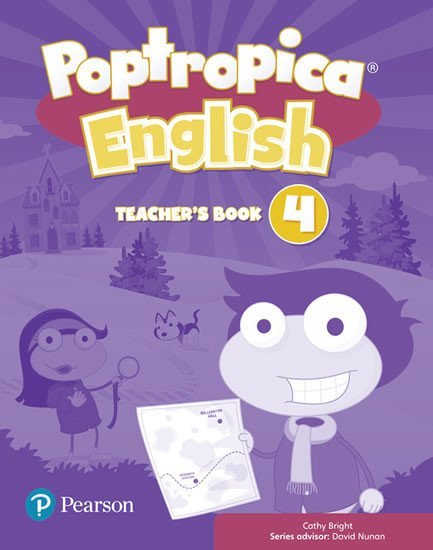 Levně Poptropica English 4 Teacher´s Book w/ Online Game Access Card Pack - Fiona Beddall