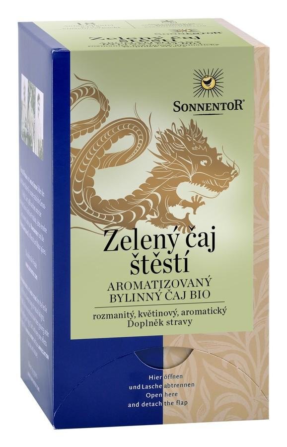 Sonnentor - Zelený čaj Štěstí bio
