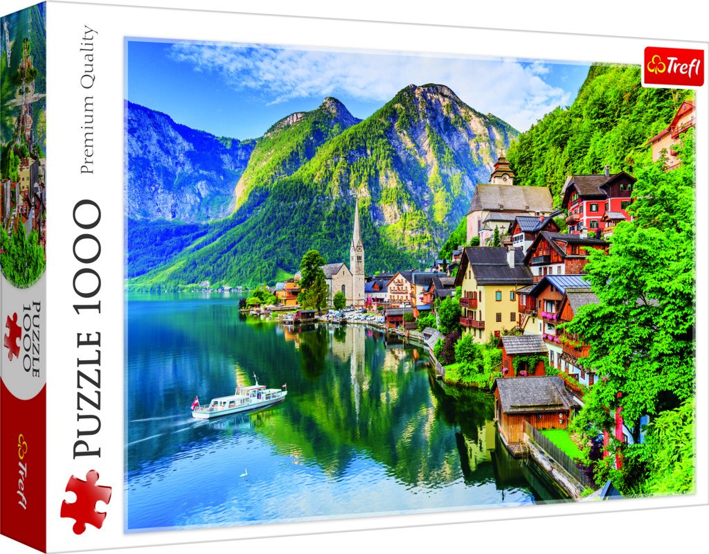 Trefl Puzzle Hallstatt, Rakousko/1000 dílků - Trefl
