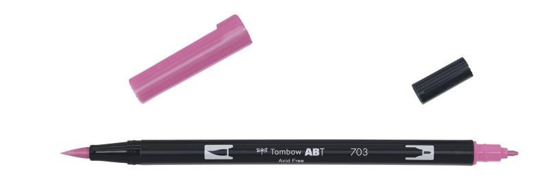 Levně Tombow Oboustranný štětcový fix ABT - pink rose