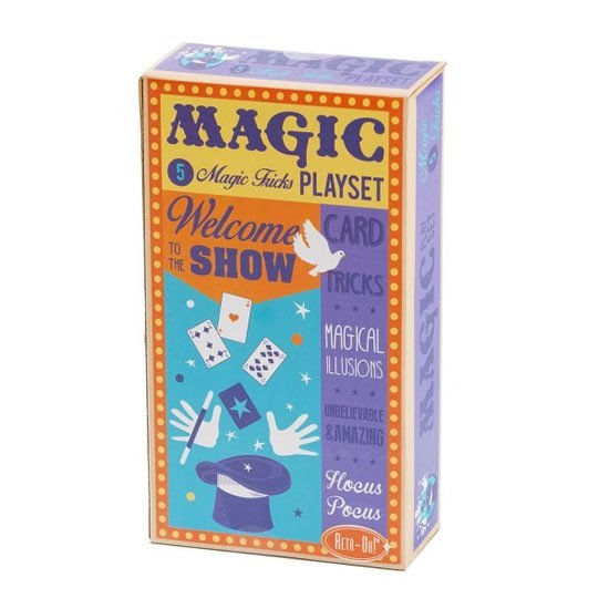 Levně Retro: Magic tricks/Kouzelnický set