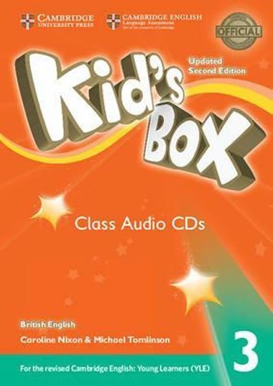 Levně Kid´s Box 3 Class Audio CDs (3) British English,Updated 2nd Edition - Caroline Nixon