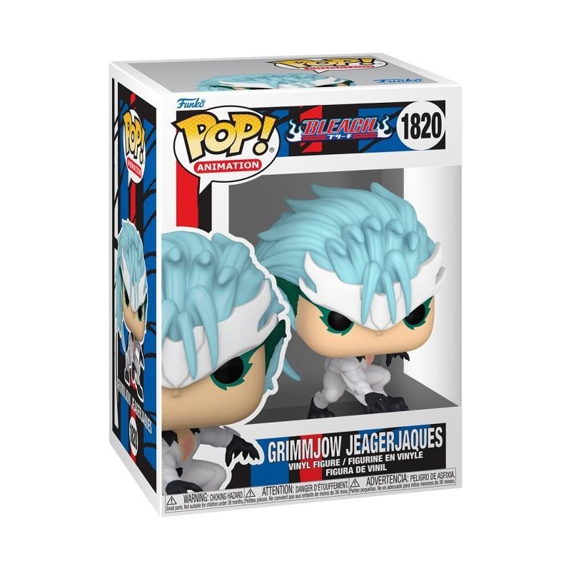 Levně Funko POP Animation: BLEACH - Grimmjow Jeagerjaques (s možností Glow CHASE verze) #1820