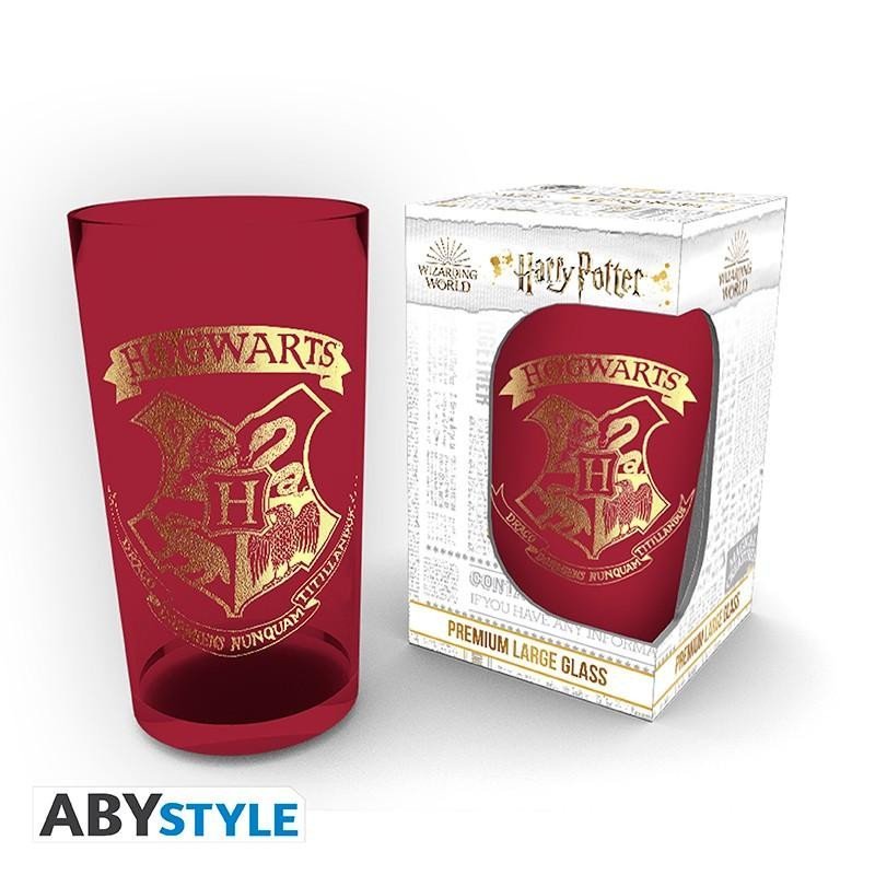 Levně Harry Potter Sklenice - Bradavice 400 ml