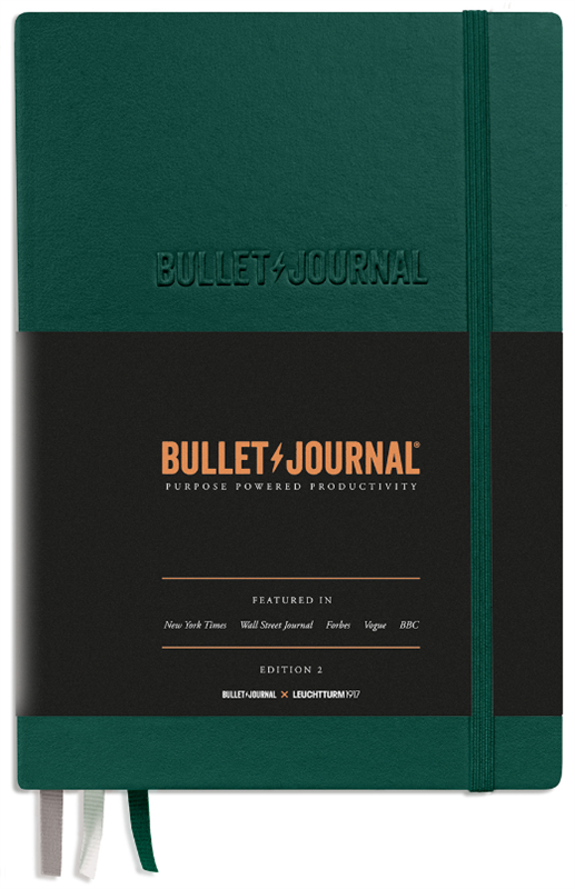 Levně Zápisník Leuchtturm 1917 – Bullet Journal Edition2 - zelený - LEUCHTTURM1917