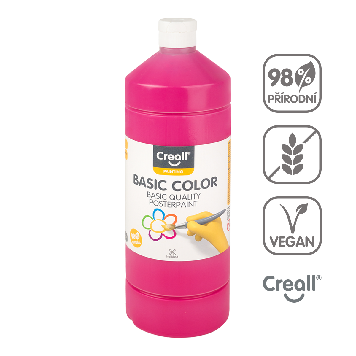 Levně Creall temperová barva, 1000 ml, magenta