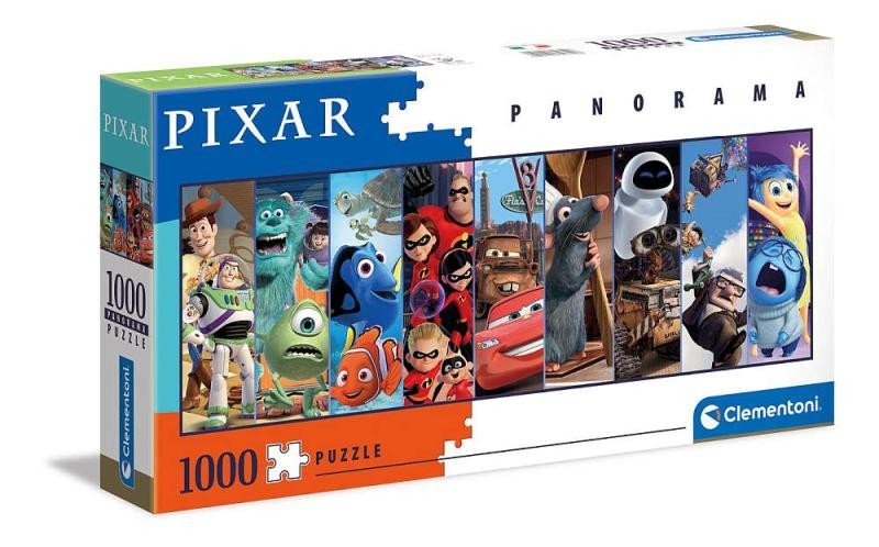 Clementoni Puzzle Panorama - Disney/Pixar 1000 dílků - Simba Baby