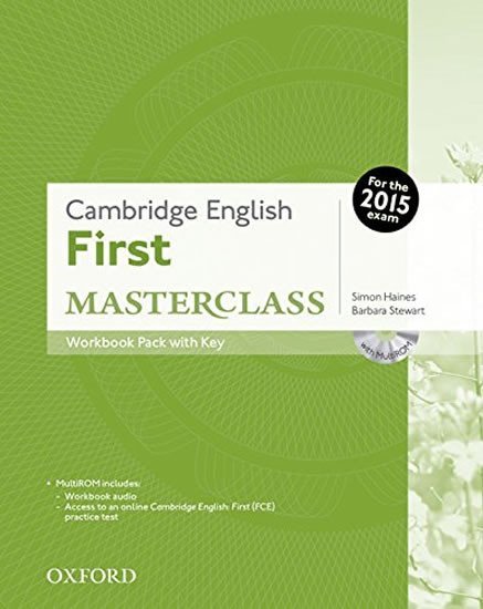 Levně Cambridge English First Masterclass Workbook Pack with Key - Simon Haines