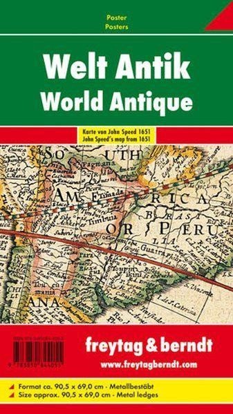Levně AWK 2 Svět antik 1651, nástěnná mapa lišty