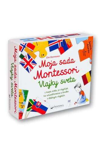 Levně Moja sada Montessori Vlajky sveta