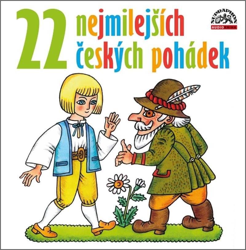 Levně 22 nejmilejších českých pohádek - CDmp3