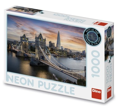 Product detail of Puzzle 1000 Soumrak nad Tower Bridge neon