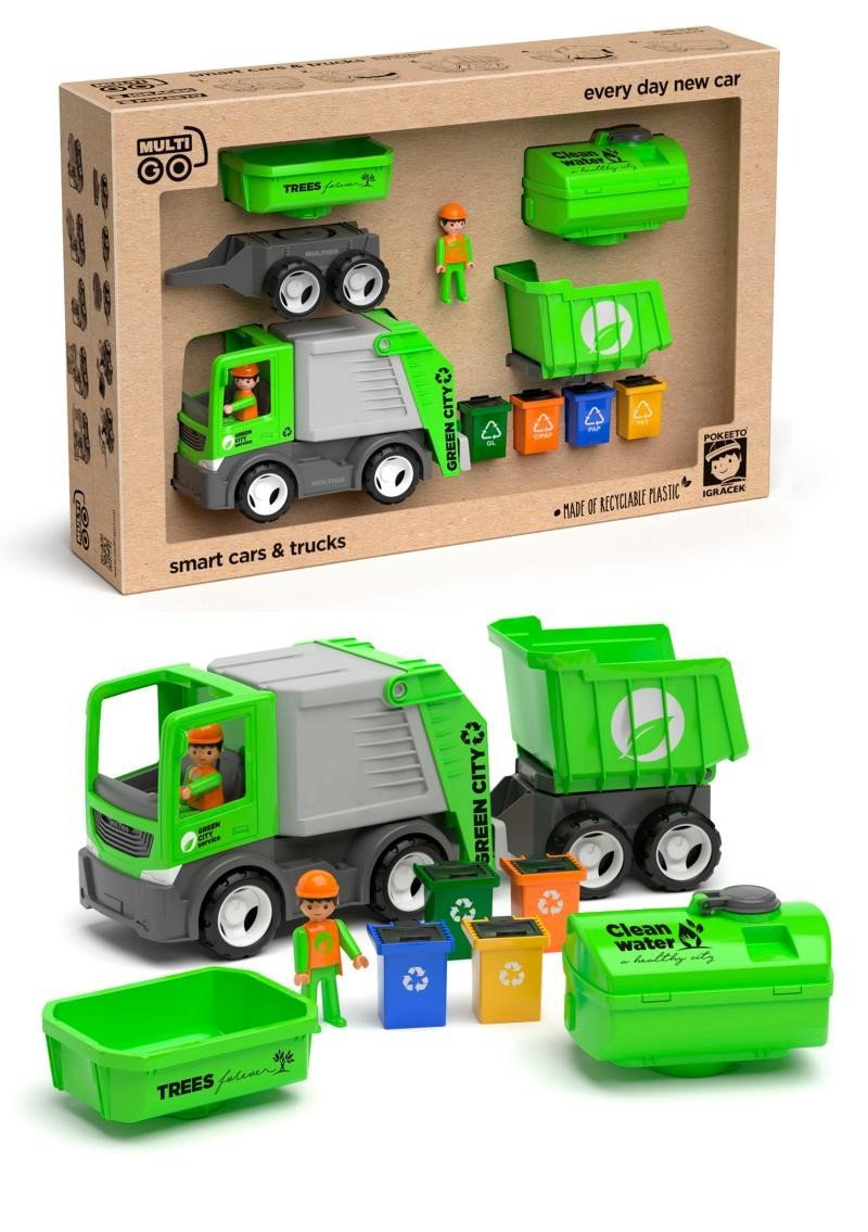 Levně ECO MultiGO City set - figurky Igráčků s auty