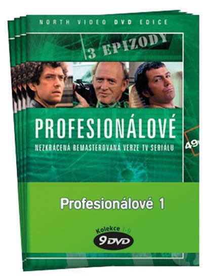 Levně Profesionálové 1. - kolekce 9 DVD