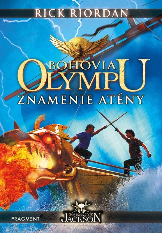 Levně Bohovia Olympu – Znamenie Atény - Rick Riordan