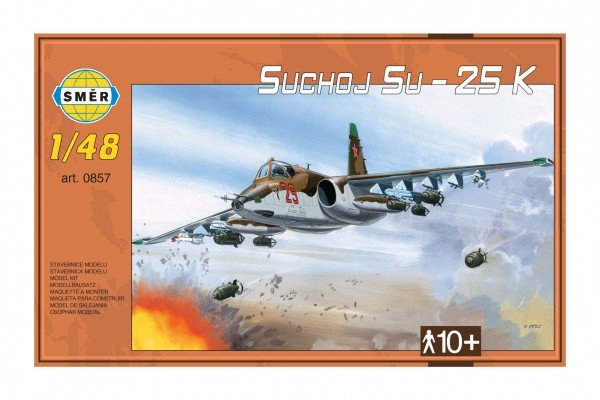 Levně Model Suchoj SU-25 K 1:48 v krabici 35x22x5cm