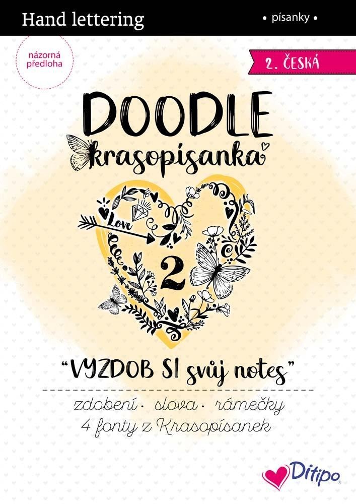 Levně Doodle Krasopísanka - Vyzdob si svůj notes 2