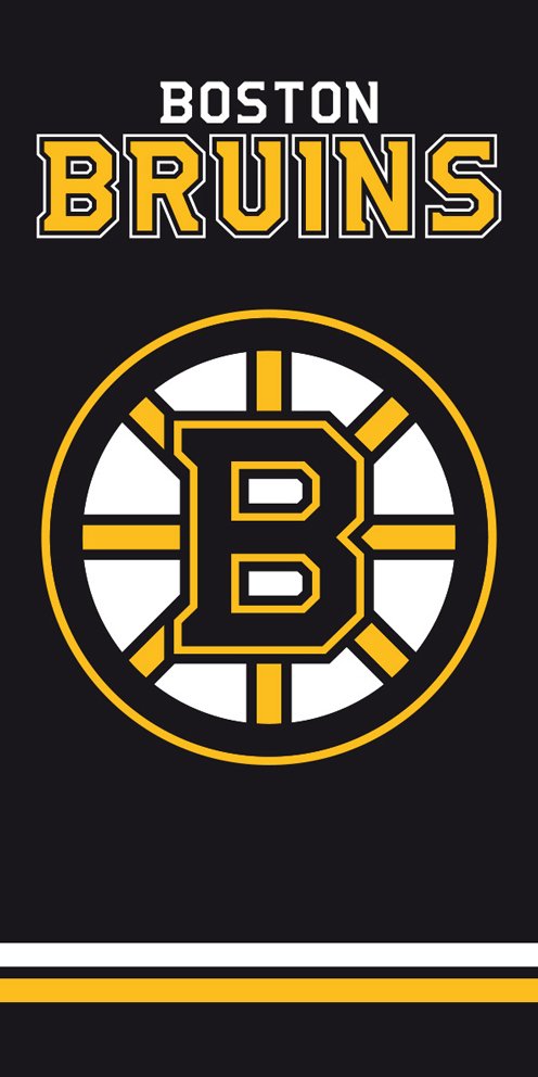 Levně Osuška NHL Boston Bruins Black 2. jakost