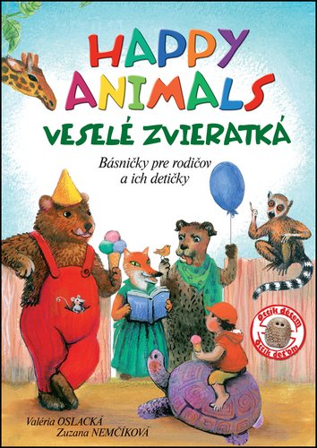 Happy Animals Veselé zvieratká - Valéria Oslacká; Zuzana Nemčíková