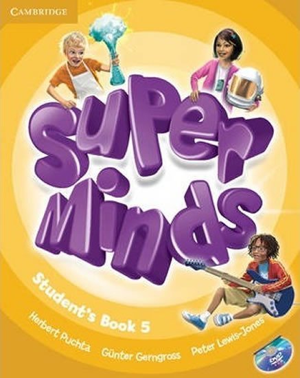 Levně Super Minds Level 5 Students Book with DVD-ROM - Herbert Puchta