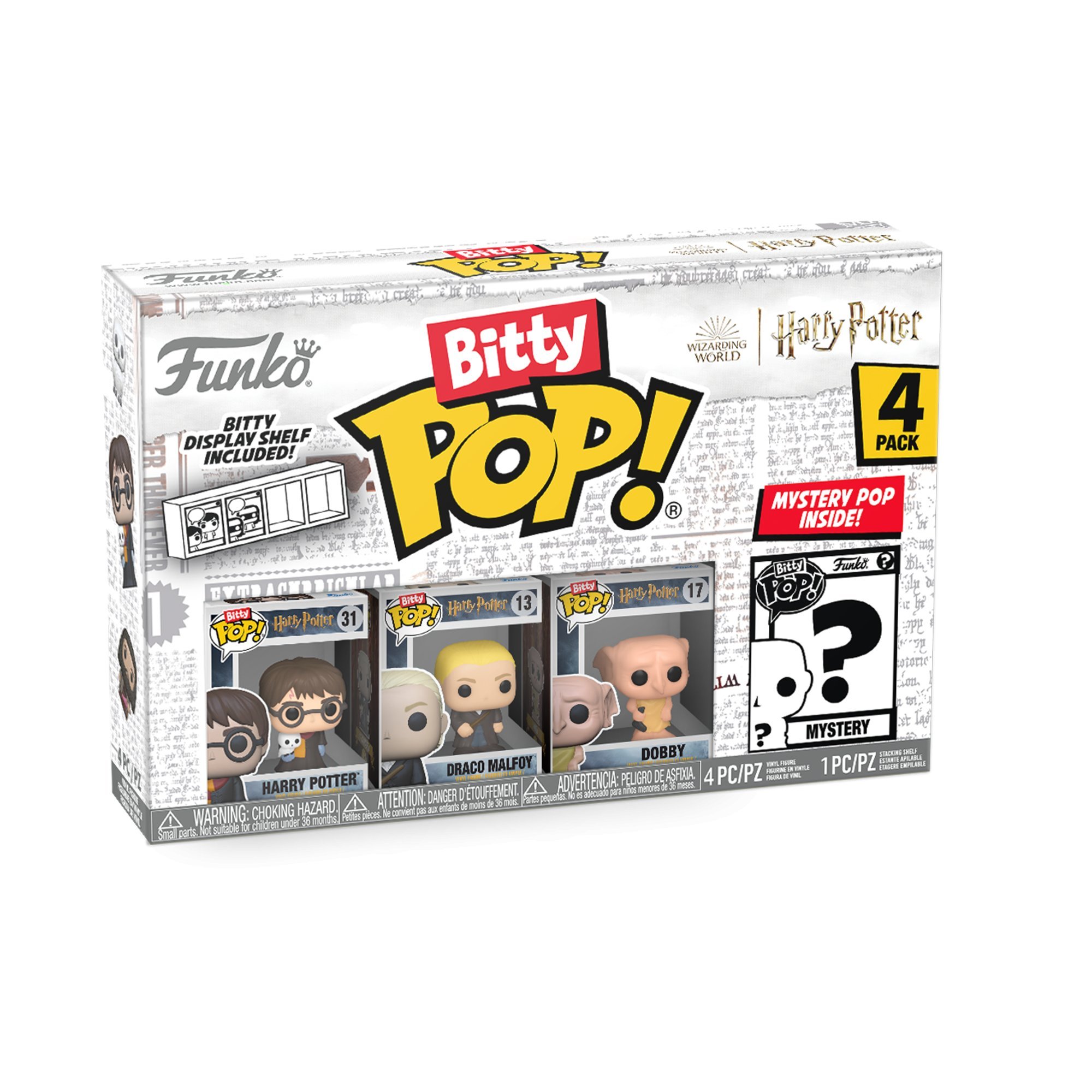 Levně Funko Bitty POP: Harry Potter - Harry in robe with scarf (4pack)