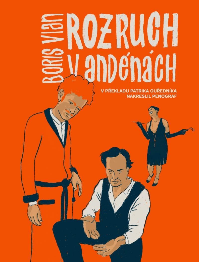 Levně Rozruch v Andénách - Komiksový román - Boris Vian
