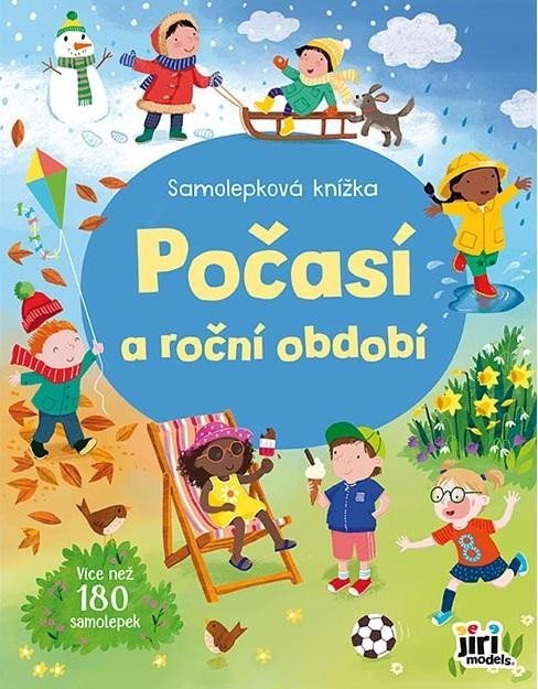 Levně Samolepková knížka Počasí a roční období