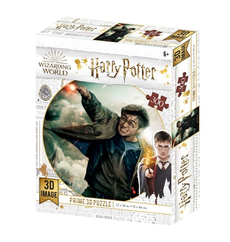 Levně Harry Potter 3D puzzle - Harry Potter 300 dílků - 3D Puzzle SPA