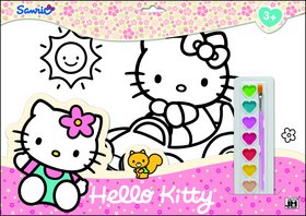 Hello Kitty omalovánka