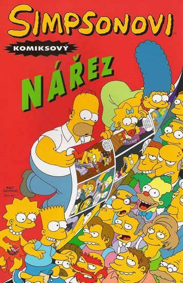 Levně Simpsonovi Komiksový nářez - Matthew Abram Groening