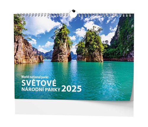 Levně Světové národní parky 2025 - nástěnný kalendář