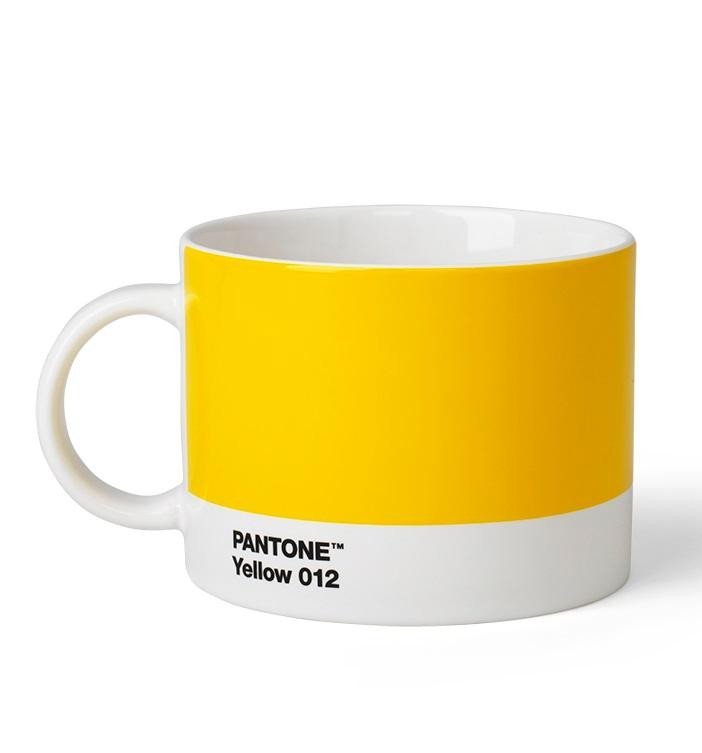 Levně Pantone Hrnek na čaj - Yellow 012