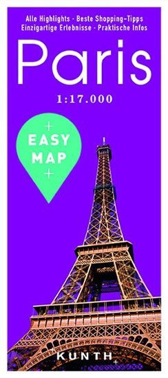 Levně Paříž - Easy Map 1:17 000
