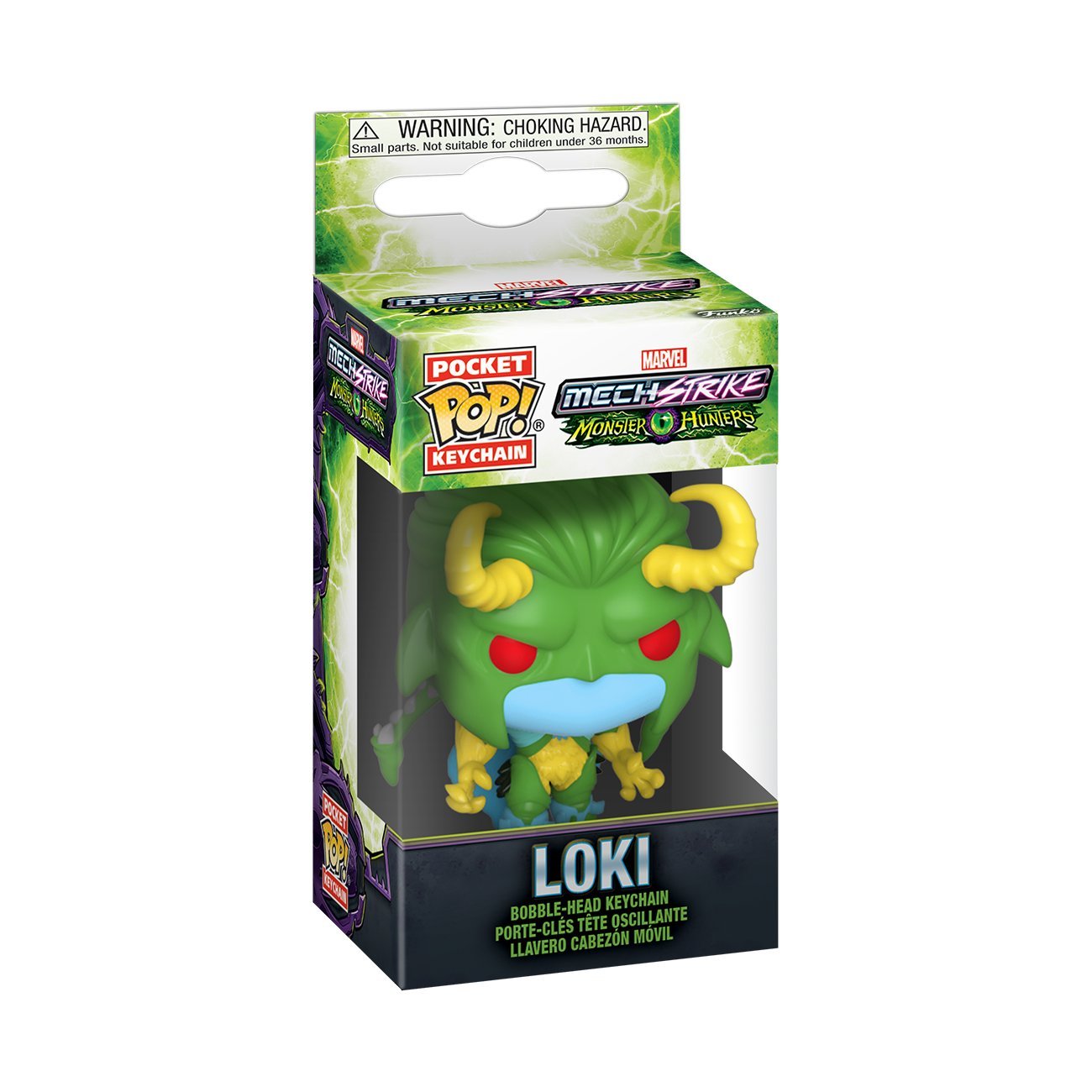 Levně Funko POP Keychain: Monster Hunters - Loki (klíčenka)
