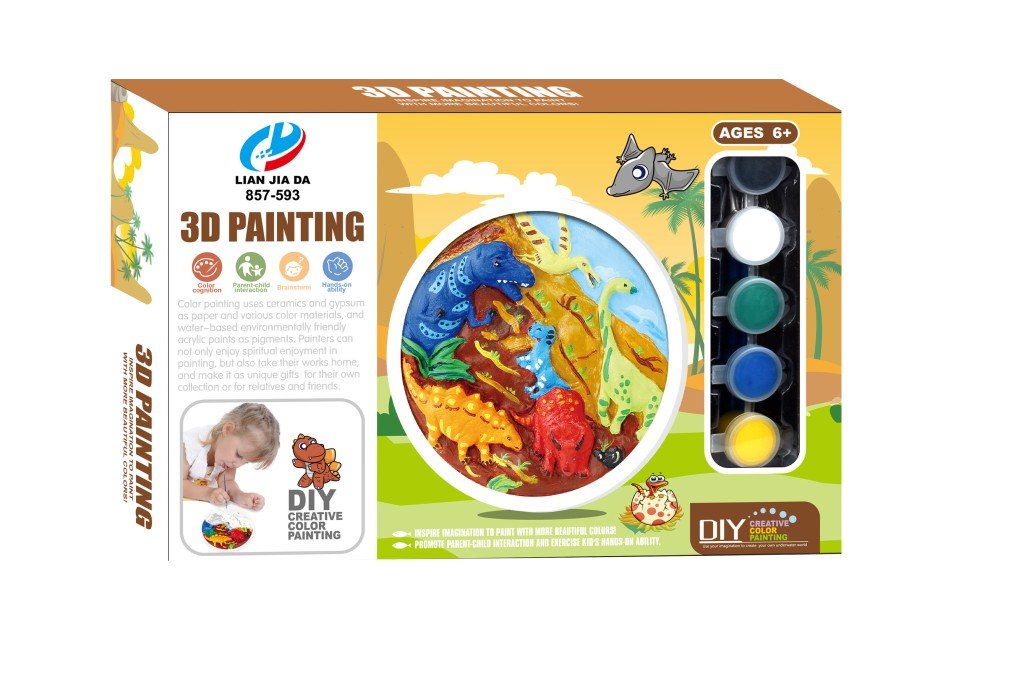 Product detail of 3D malování dinosauři - Alltoys