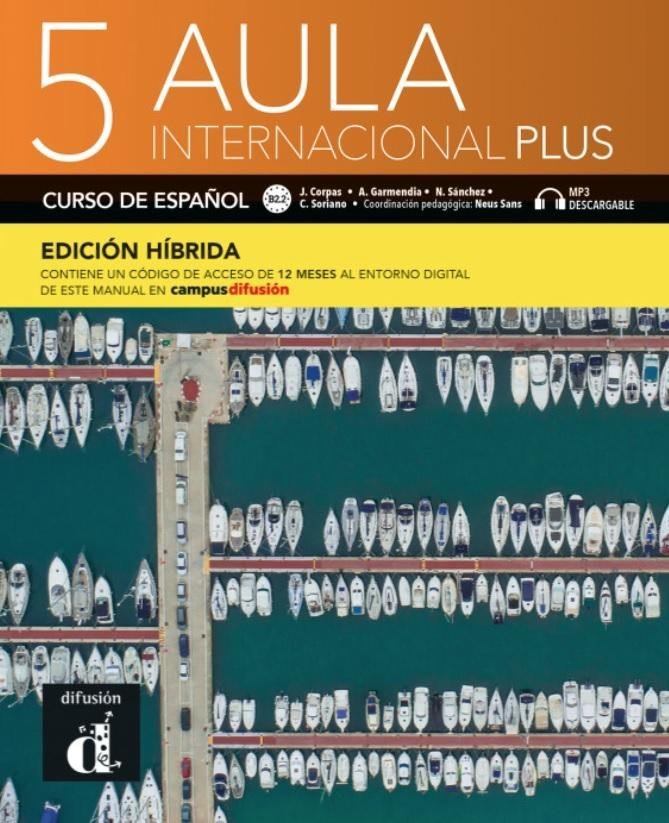 Product detail of Aula internacional Plus 5 (B2.2) - Edición híbrida Libro del alumno + Campus (12 meses) - Jaime Corpas