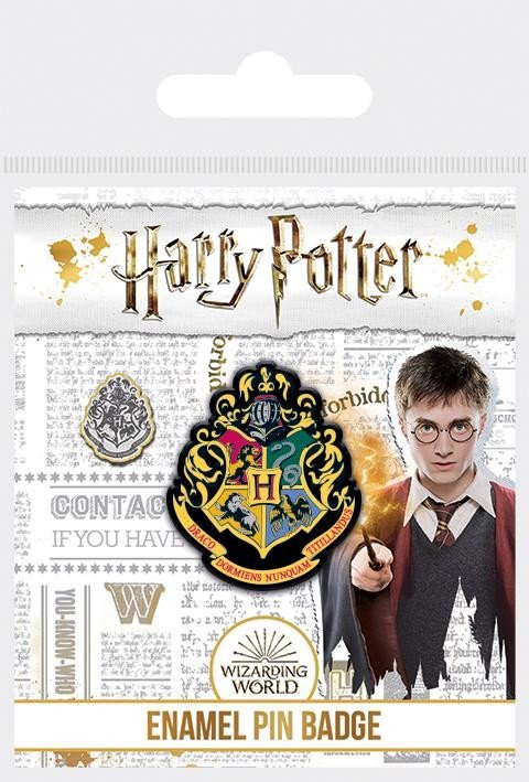 Levně Smaltovaný odznak Harry Potter - Bradavice - EPEE Merch - Pyramid