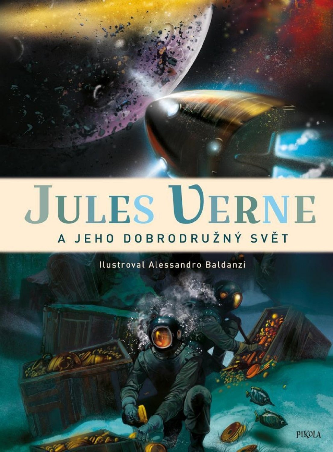 Levně Jules Verne a jeho dobrodružný svět - Alessandro Baldanzi
