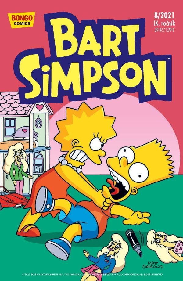 Levně Simpsonovi - Bart Simpson 8/2021 - autorů kolektiv