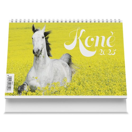 Levně Koně 2025 - stolní kalendář