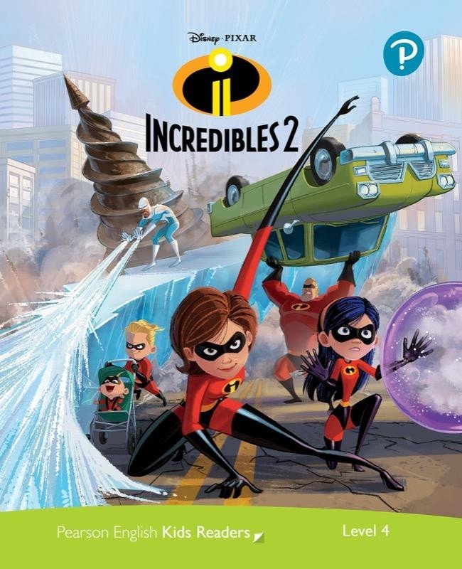 Levně Pearson English Kids Readers: Level 4 The Incredibles 2 (DISNEY) - Jacquie Bloese