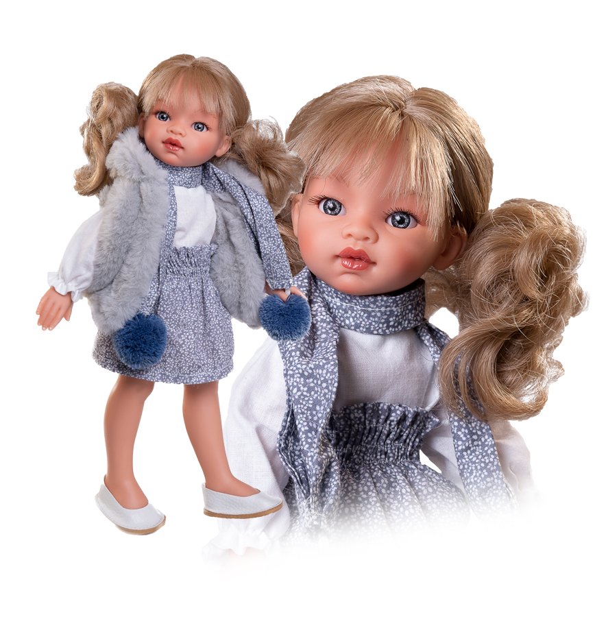 Levně Antonio Juan 25297 EMILY - realistická panenka s celovinylovým tělem - 33 cm