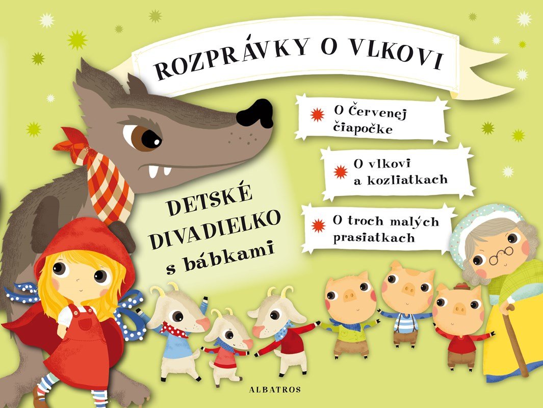 Levně Rozprávky o vlkovi - Detské divadielko s bábkami - Oldřich Růžička
