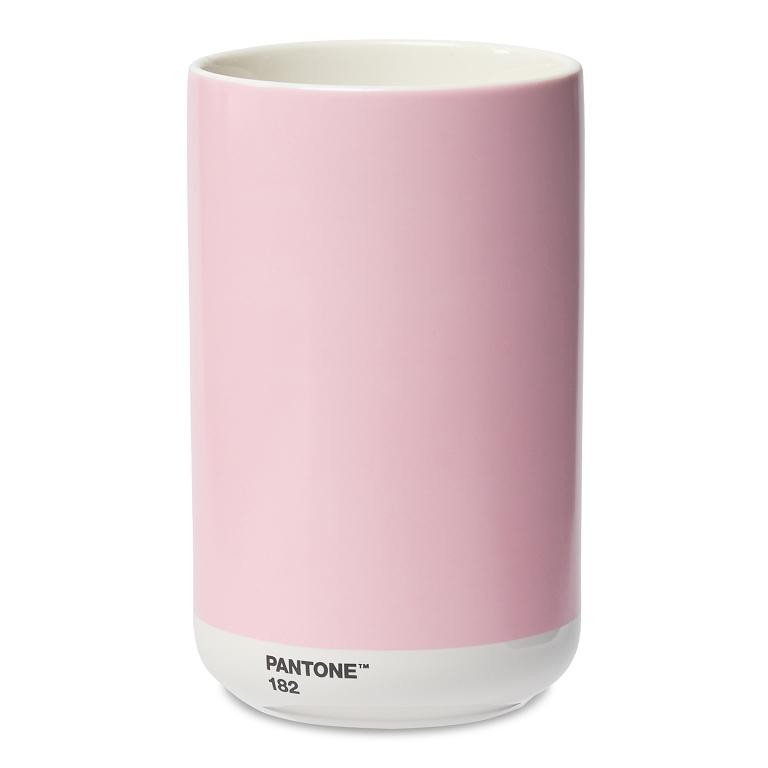 Levně Pantone Keramická váza 1 l - Light Pink 182