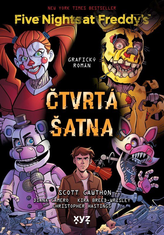 Levně Five Nights at Freddy´s: Čtvrtá šatna (grafický román) - Cawthon Scott