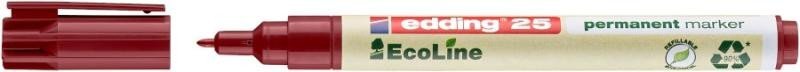 Levně Edding Popisovač permanentní 25 EcoLine - červený