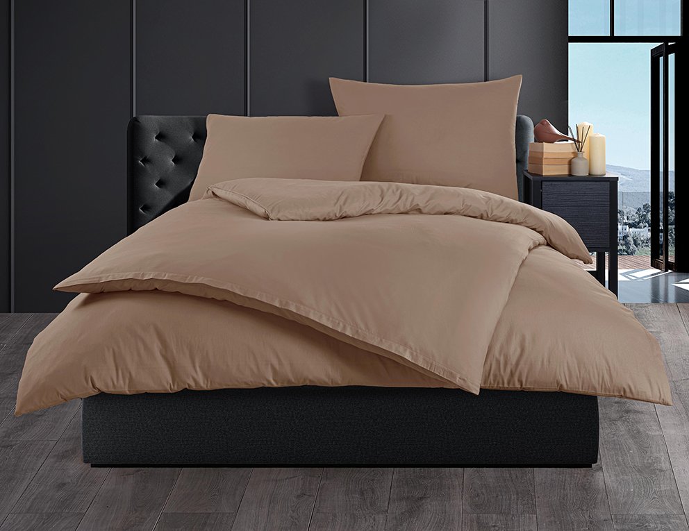 Bedtex Bavlněné povlečení Color Světle Hnědé