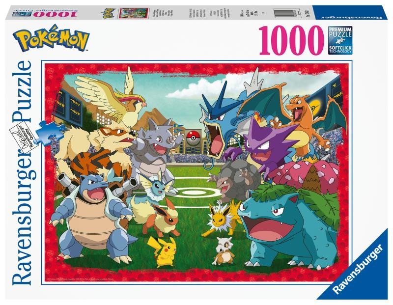 Levně Ravensburger Puzzle - Pokémon Poměr síly 1000 dílků