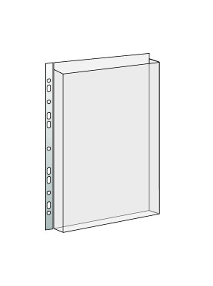 Levně Průhledný obal na katalogy PP eurozávěs 180mic.240x310x20mm